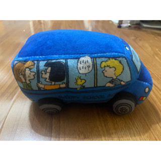 現貨 夾娃娃機商品轉售 史努比校車玩偶 娃娃 18CM
