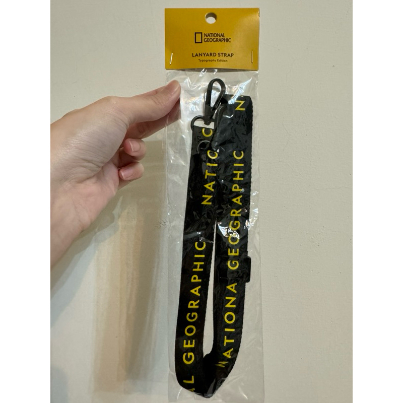 ［全新現貨］國家地理 NATIONAL GEOGRAPHIC / 掛繩背帶 / 品牌文字款