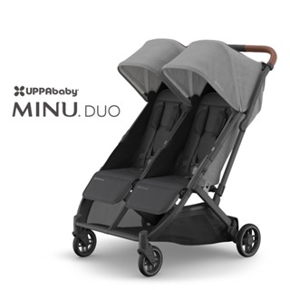 美國 UPPAbaby MINU Duo 並排雙人推車(黑灰)