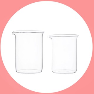 現貨｜快速出貨 無刻度燒杯 100ml~500ml 無印刷燒杯 玻璃燒杯 量杯 低型燒杯 實驗燒杯 咖啡杯 耐熱燒杯