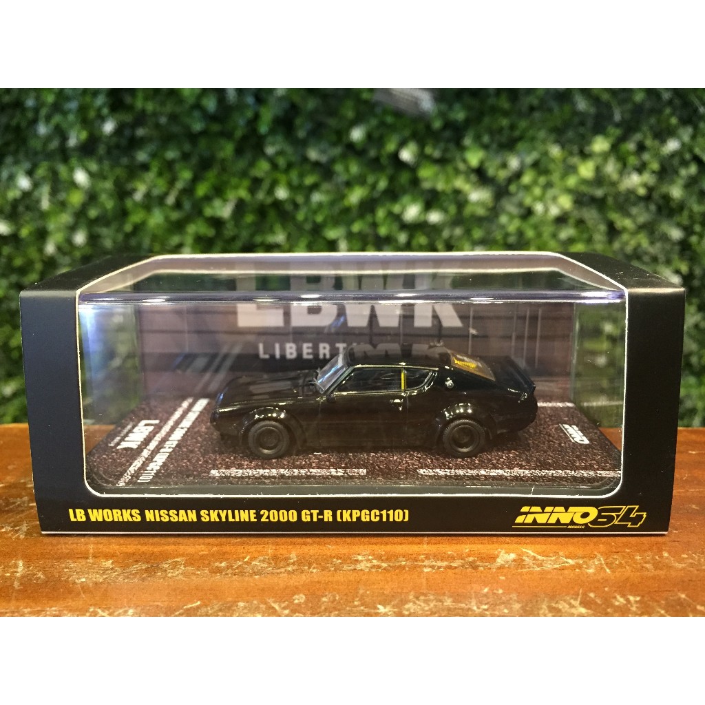 1/64 Inno Nissan Skyline GTR KPGC110 IN64KPGC110LBBLA【MGM】