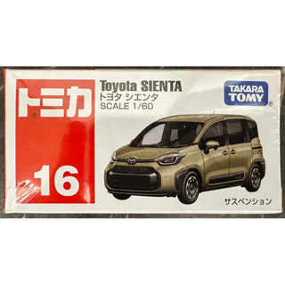Tomica 多美 No.16 16 Toyota 豐田 SIENTA 模型車 模型