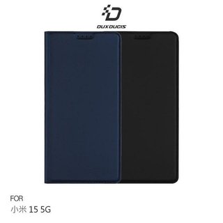 DUX DUCIS Xiaomi 小米 15 5G SKIN Pro 皮套 側翻皮套 插卡 可立 保護套 手機套