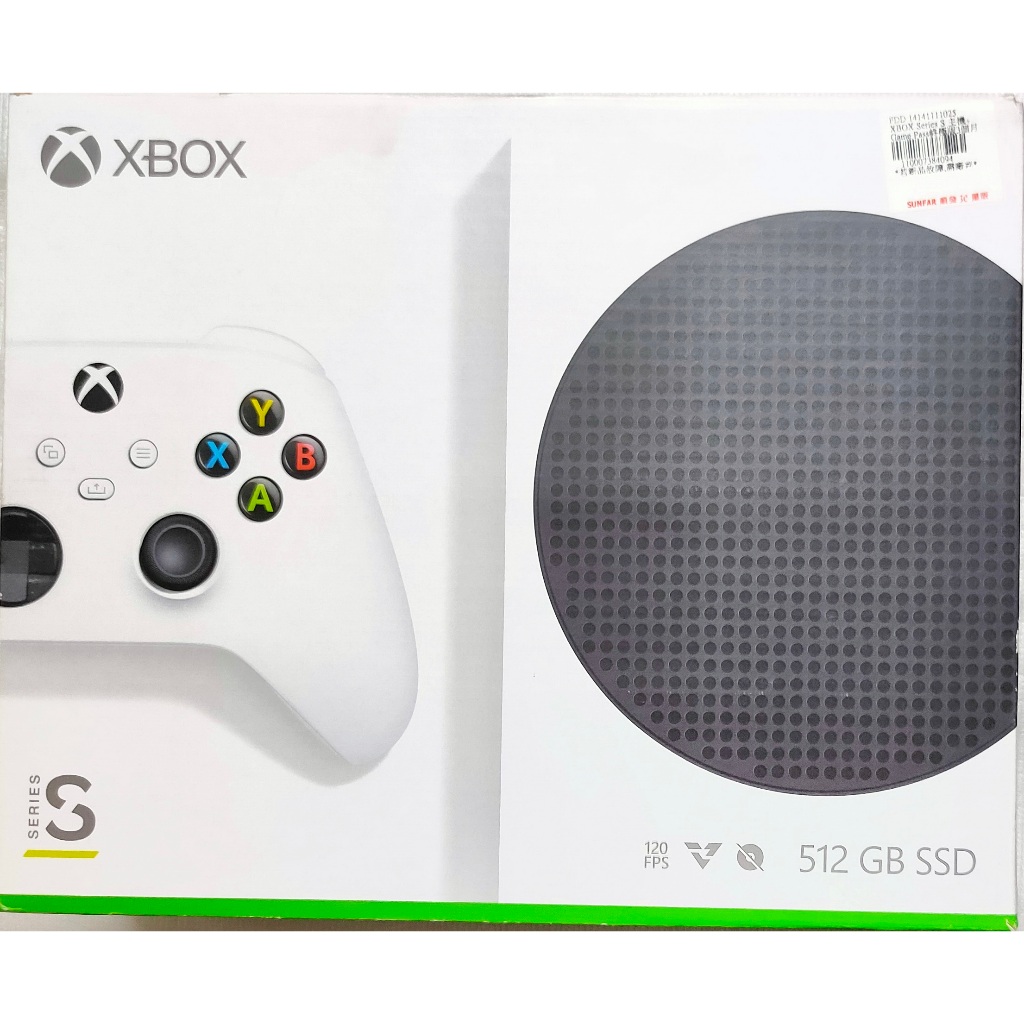 XSS主機 XBOX Series S 500G 9成新 附原廠紙箱 台灣公司貨