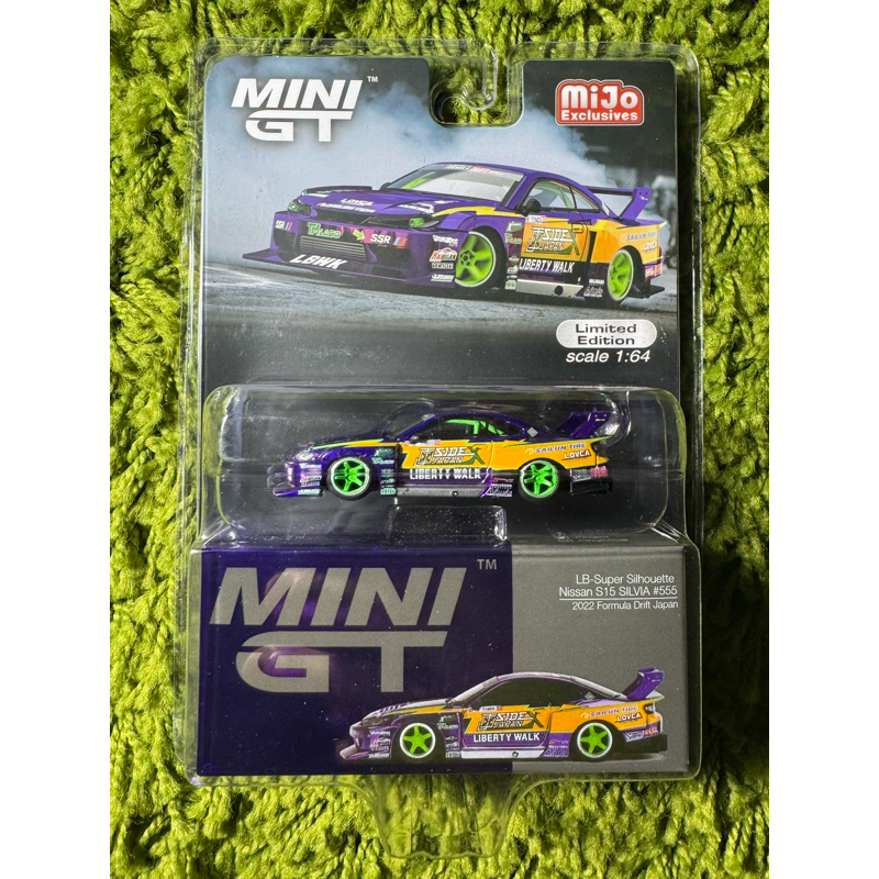 Mini Gt #576 LB-Super Silhouette Nissan S15 SILVIA #555 2022