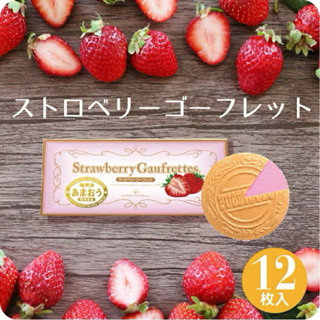 快速出貨 日本東京風月堂 草莓🍓法蘭酥禮盒 Gaufrettes 日本伴手禮 送禮首選 草莓餅乾 富士山 日本餅乾