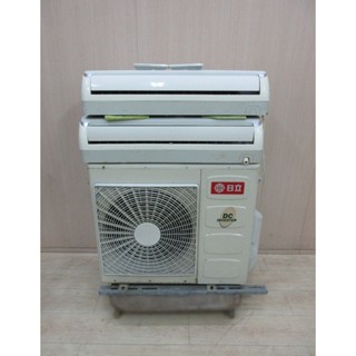 新竹二手傢俱◎百豐悅二手傢俱-中古冷氣 日立7.2KW一對二分離式冷氣 冷氣空調 冷氣機 臺中2手家電 峨嵋二手家電