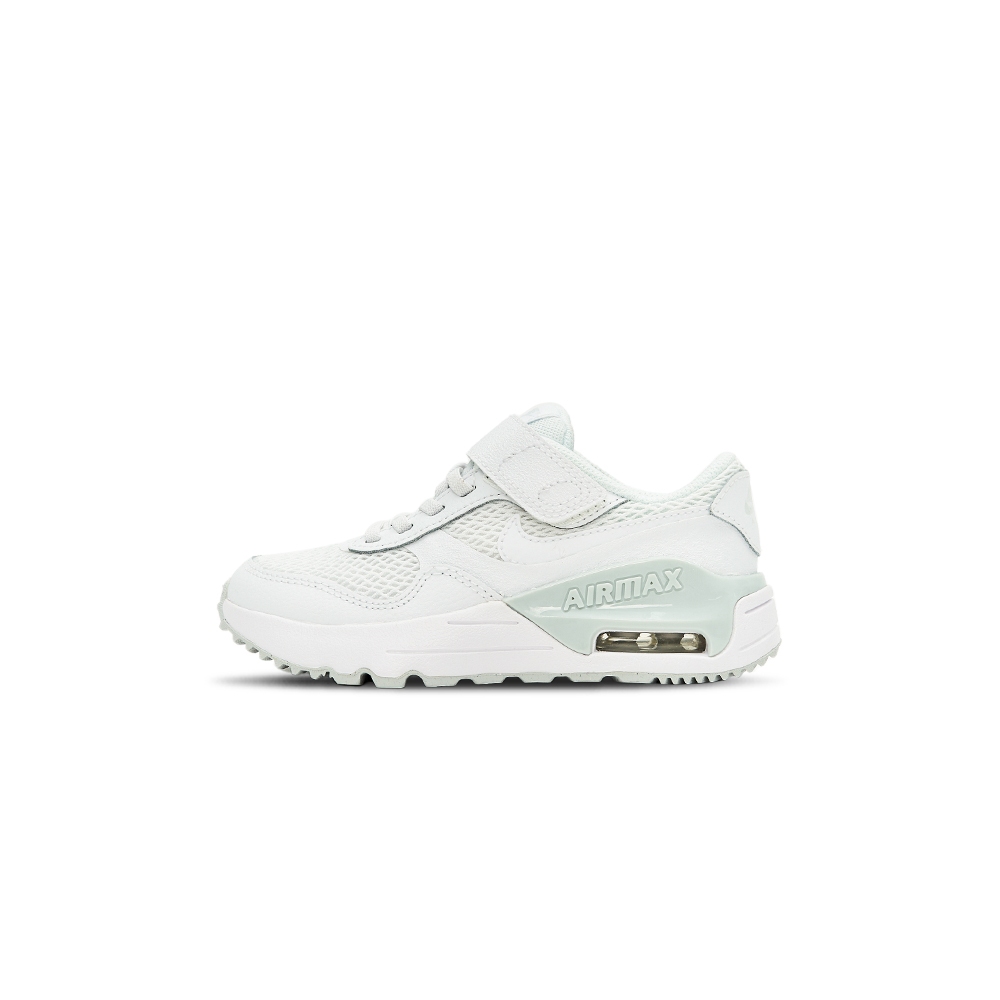 Nike AIir Max Systm PS 中童 白 氣墊 皮革 魔鬼氈 運動 緩震 休閒鞋 DQ0285-102