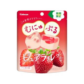 Kabaya卡巴 草莓風味軟糖 58g【Donki日本唐吉訶德】