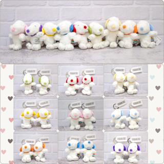 現貨 日本帶回 2024 史努比 Snoopy 彩虹系列 史努比 Peaunts 鑰匙圈 吊飾