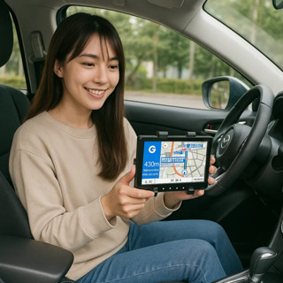 ipad mini air GPS 加長蛇管吸盤平板電腦衛星導航座平板導航固定架汽車用車架平板衛星導航架平板電腦導航支架