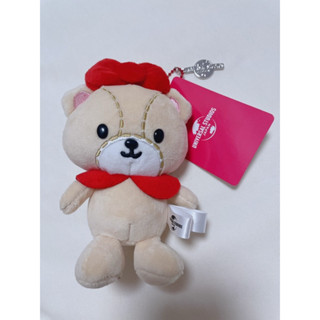 柯基人海外代購！日本大阪環球影城 hellokitty熊大蝴蝶結 珠鍊吊飾娃娃，凱蒂貓熊，kitty熊，現貨直接下單