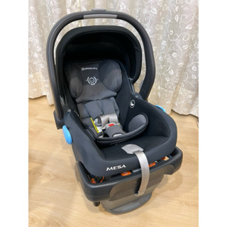 【二手】Uppababy MESA 嬰兒汽座提籃＋底座｜可接雙人推車｜新生兒適用