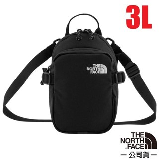 【北臉 The North Face】日用休閒隨身側揹包 3L 斜揹包 單肩包 護照證件包袋/可調肩帶 8C6F