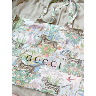 Gucci 虎年2022 官網環保購物袋 中號/大號 環保袋 帆布袋