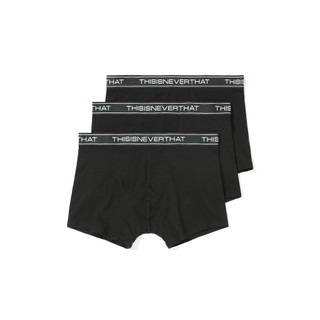 台灣現貨 thisisneverthat COTTON BRIEFS 3PACK 黑色 3入 四角褲組 韓國品牌授權正品