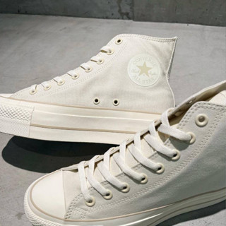 KNS日本限定 ❙ Converse All Star Ⓡ 奶油白厚底高筒帆布鞋 休閒鞋 LIFTED HI