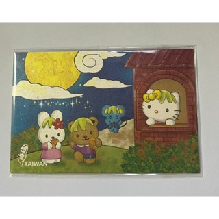 三麗鷗 hello kitty過中秋2D明信片 卡片