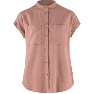 Fjallraven Ovik Hemp Shirt SS W 女款短袖襯衫 F14600160-300 乾燥玫瑰