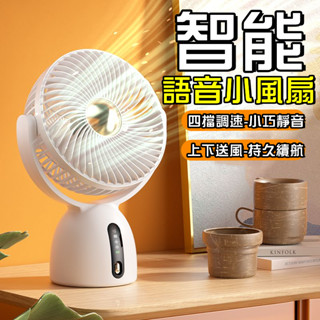 2025新款 智慧語音小風扇 循環扇 降溫風扇 電風扇 桌上型風扇 USB小風扇 降溫風扇 高速涼風扇 小米電扇 渦流扇