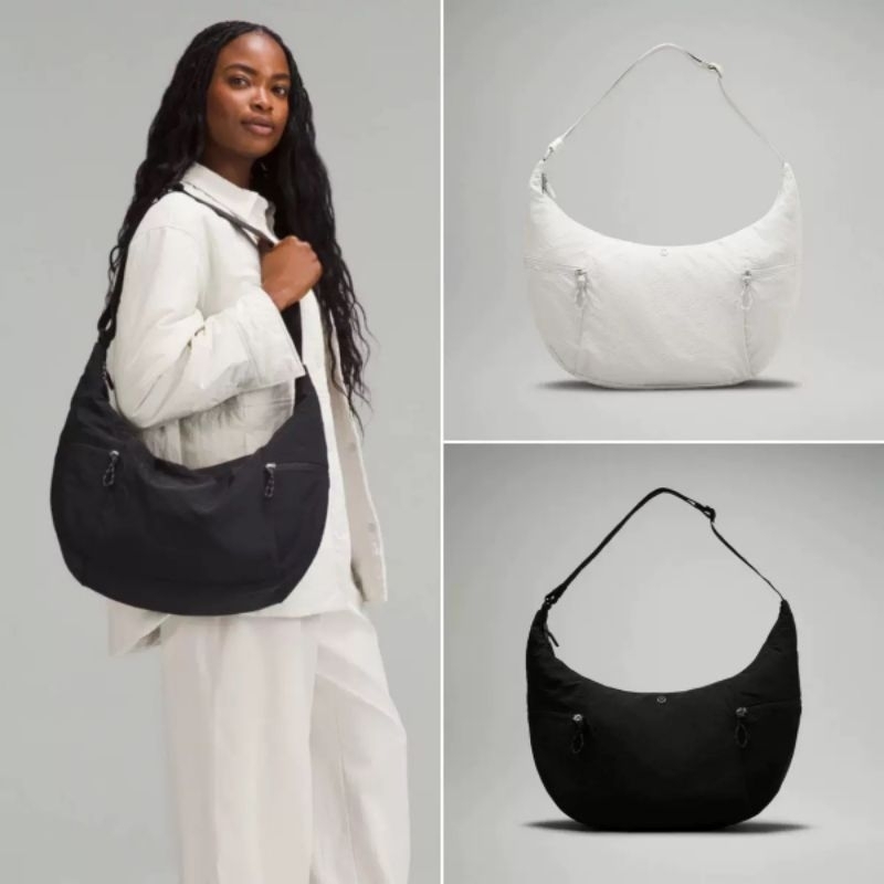 【台灣現貨】代購🇨🇦LULULEMON Slouchy 單肩牛角包 13L/6L