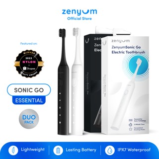 Zenyum綻雅 Sonic™ Go 隨行版音波振動牙刷 (黑/白)