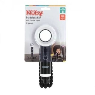 NUBY 無葉片式推車風扇 推車風扇 無葉片 可自立 可捲站腳 公司貨 ☀️親親樂園☀️