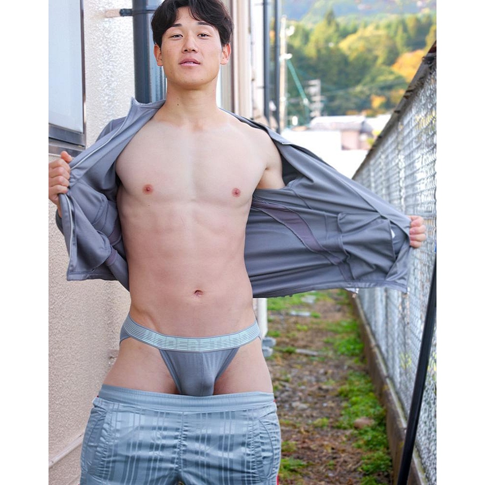 【二手品】UNDERSTAND莫代爾運動三角褲雲灰 XL