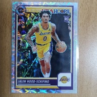 2023-24 Premium Stock 洛杉磯湖人隊 Jalen Hood-Schifino RC 閃亮平行卡