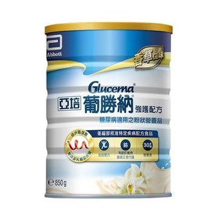 亞培葡勝納三重強護糖尿病奶粉850g