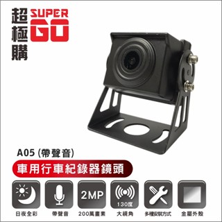 【臺灣現貨】1080P 航空頭 帶聲音 車用行車紀錄器鏡頭 流媒體行車紀錄器 專用車載鏡頭 A05