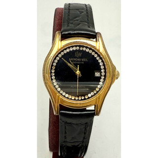【時光雅集】 RAYMOND WEIL 蕾蒙威自動女錶/水晶玻璃.日期窗//18K(GOLD FILLED)錶殼