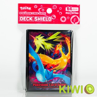 KIWI PTCG 中文版 三神鳥 火焰鳥 閃電鳥 急凍鳥 臺灣官方卡套 寶可夢 卡套
