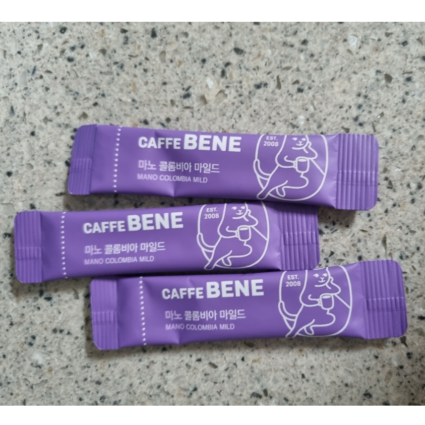 韓國 CAFE BENE 咖啡伴 MANO 哥倫比亞即溶咖啡  0.9g 隨身包【快速出貨】