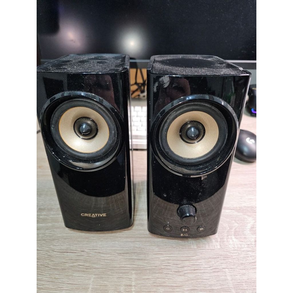 Creative GigaWorks T60 桌上型藍牙喇叭 二手