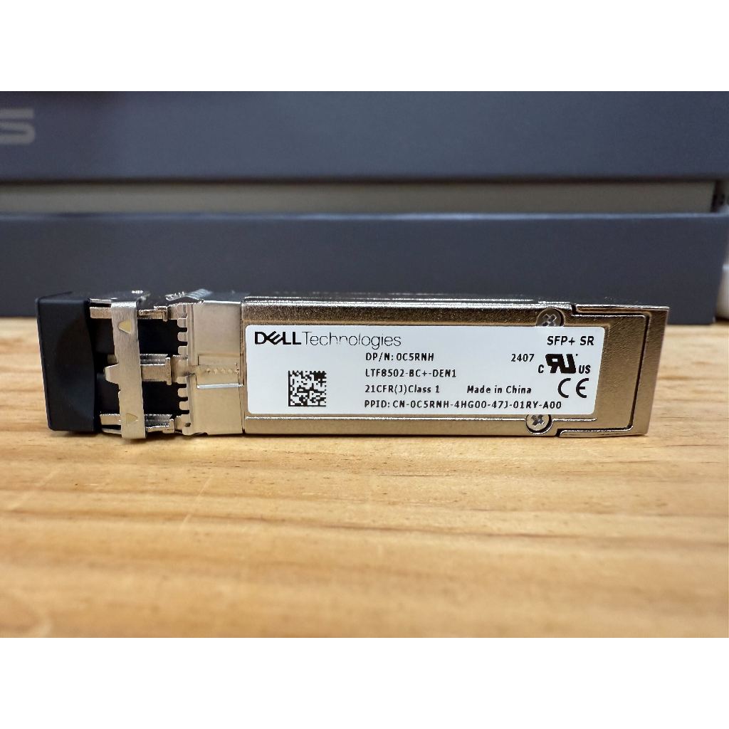 Dell戴爾 LTF8502-BC+-DEN1 SFP-10G-SR 多模光纖收發器