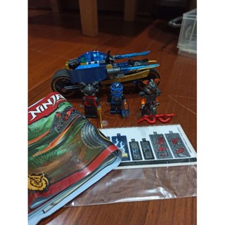 二手 無盒有書有貼紙 樂高 LEGO 70622 旋風忍者 Ninjago 載具 公仔 人偶 積木 玩具
