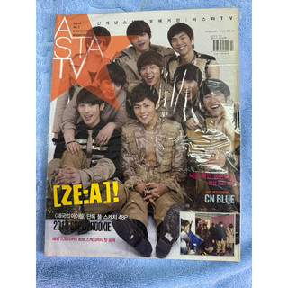 【絕版】ASTA TV 韓雜 2010.02 帝國之子 ZE:A 任時完、樸炯植、黃光熙、金桐俊⋯
