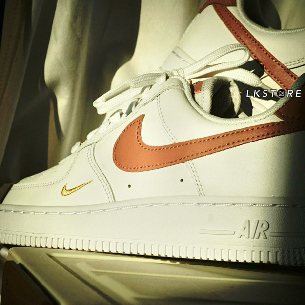 {LKSTORE} Nike Air Force 1 Rust Pink 玫瑰粉 小金勾 CZ0270-103