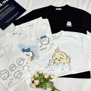 新款臺現 SPAO x 吉伊卡哇 短袖 Chiikawa聯名款短T 短袖上衣 烏薩奇 小八 小桃鼠 情侶短袖 韓國代購