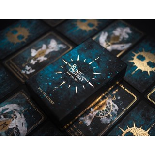 【me2019tw正版現貨】北歐奧德賽The Runic Odyssey Oracle盧恩神諭卡如尼占卜牌法國正版英文版