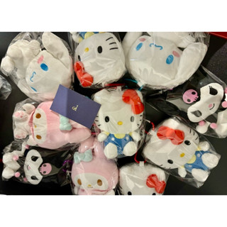 『臺灣現貨』日本三麗鷗 登山扣娃娃收納購物袋 環保袋 Kitty 大耳狗 美樂蒂 庫洛米