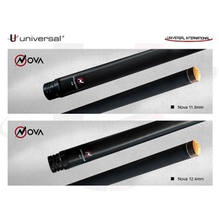 ☆環球檯灣官方旗艦店☆【新貨到！快速牙 & 8牙 Universal國際版 NOVA 黑科技碳纖維前節】撞球桿 撞球桿