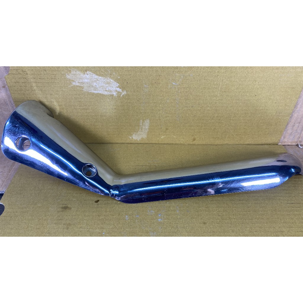 YAMAHA山葉majesty 馬車125 鍍鉻排氣管護片防燙尾蓋