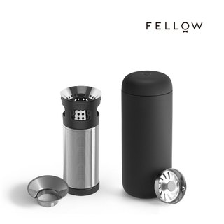 【FELLOW】Carter 瘦卡特！雙層陶瓷真空保溫杯 - 咖啡/茶葉兩用浸泡組 16oz / 474ml