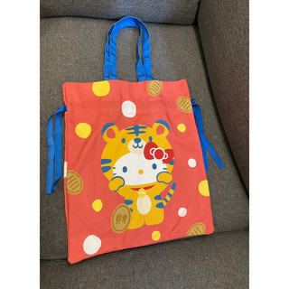 17❤️全新7-11 Hello Kitty橘虎肩背包/束口包/全新現貨