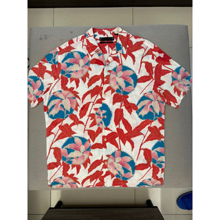 Allsaints 花襯衫 瘦子著 夏威夷 襯衫