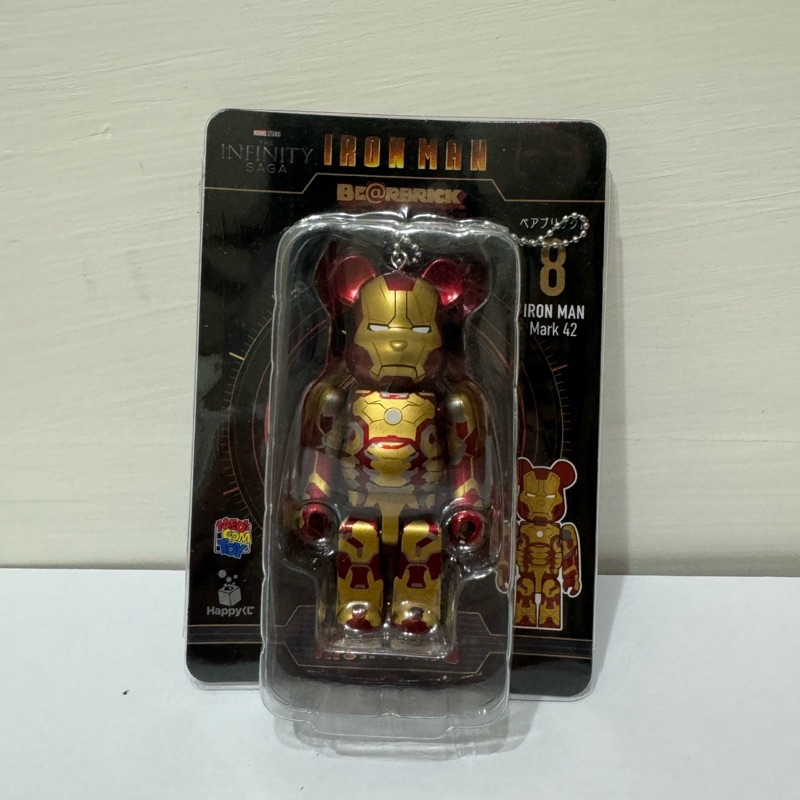 BE@RBRICK 庫柏力克熊 MARVEL 漫威 Infinity SAGA IRON MAN 鋼鐵人 8號