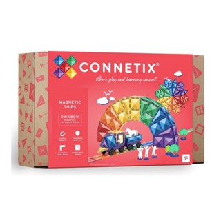 澳洲 Connetix 彩虹磁性積木-超級豪華組(212pc)聖誕禮物|磁力積木|磁力片【麗兒採家】