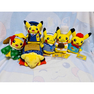 寶可夢2015年月份皮卡丘絨毛玩偶 娃娃 神奇寶貝 Pokémon 皮卡丘 動漫周邊 變裝皮
